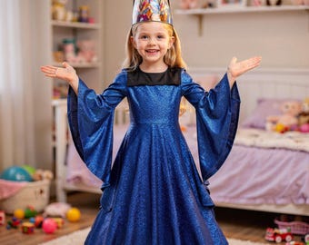 Snow White Evil Queen Costume Set, Gothic Velvet Cloak, Victorian Collar, Layered Tunic and Dramatic Sleeves for Cosplay,Halloween costumes