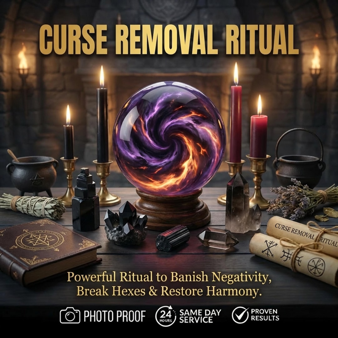 Curse Removal Ritual – Cleanse Negative Energy, Remove Hex & Spiritual ...