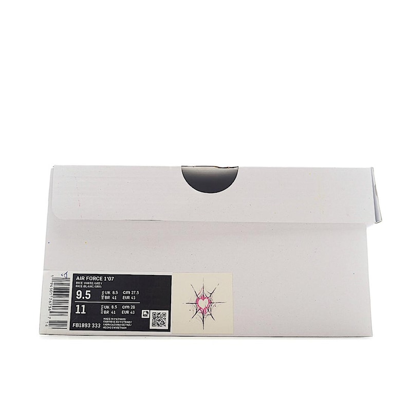 Sneakers AF1 personalizzate dipinte a mano / Scarpe streetwear con schizzi di ragno rosa immagine 7