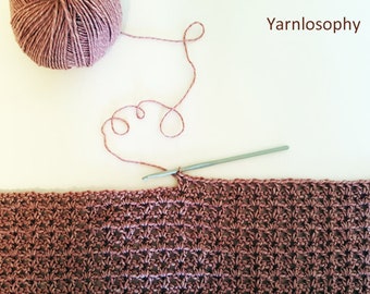 Crochet pattern easy blanket baby blanket beginner afghan