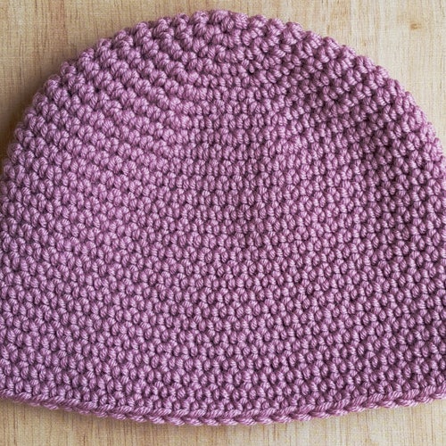 single crochet hat