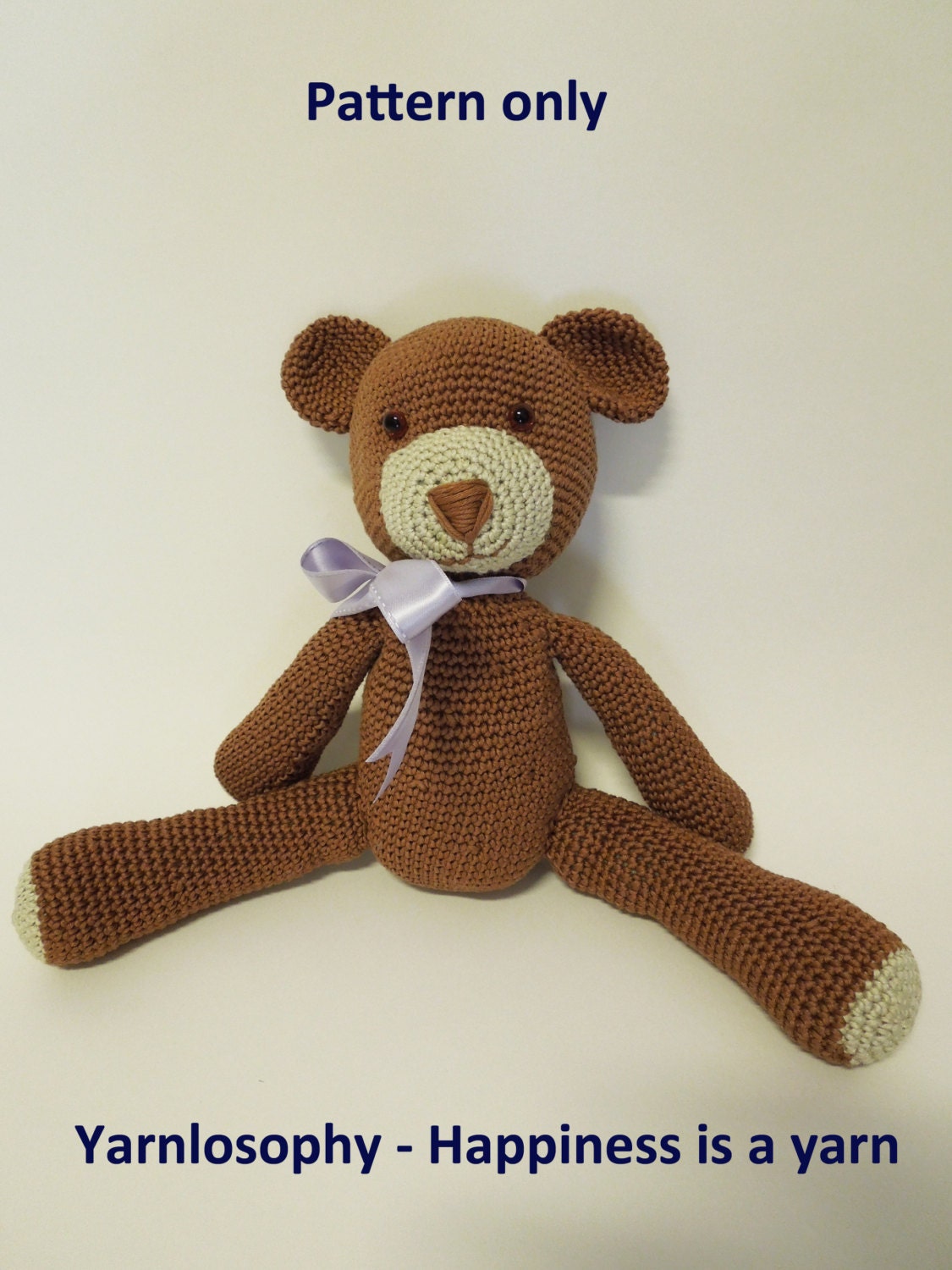 Teddy Bear Crochet Pattern Easy and Fast Toy Crochet Project - Etsy