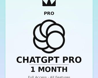ChatGPT Pro GPT-5.2 Werkruimte | 1 maand toegang | Persoonlijk e-mailadres | BESCHRIJVING LEZEN: