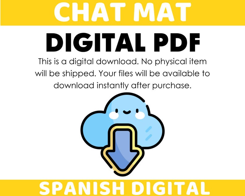 Basic Chat Mat Spanish Chat Mat - Weekend Chat Beginner & Intermediate Spanish ...