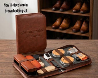 Vintage Ronson Roto Shine Wooden Shoe Shine Box With Shoe Shine