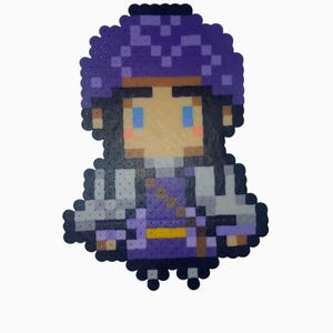 Asirpa Golden Kamuy Anime Refrigerator Locker Magnets Coasters Perler Bead Pixelated Decorations