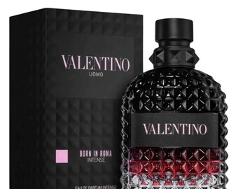 Valentino Uomo Born In Roma Intense Eau De Parfum 3.4 fl oz  100ml Luxury Fragrance for Women Free Shipping