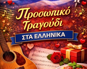 Personalized Song – Custom Music Gift for Birthdays, Anniversaries, Valentine's Day