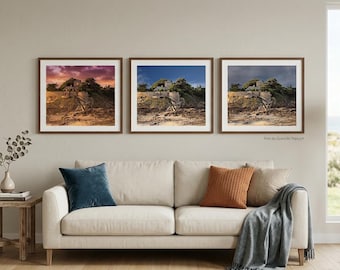 Fort du Guesclin Print, Saint-Malo Coastal Wall Art, Brittany Landscape Photography (Digital Download)