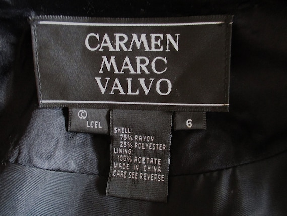 Beaded Jacket, Vintage 1980s, Carmen Marc Valvo, … - image 7