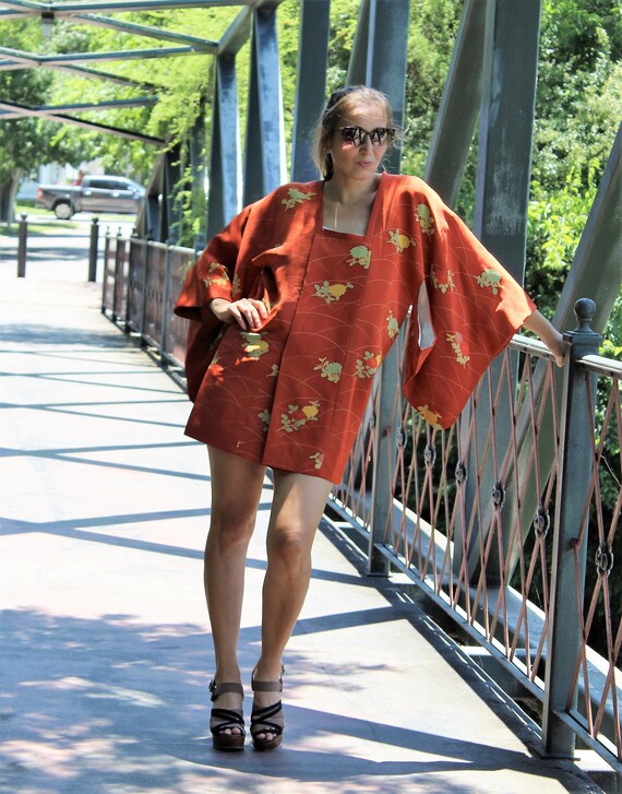 women's short kimono jacket