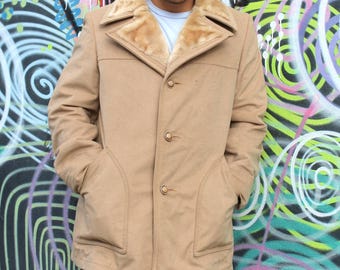 Vintage 80s Y's Yohji Yamamoto Wool Peacoat - Asymmetrical