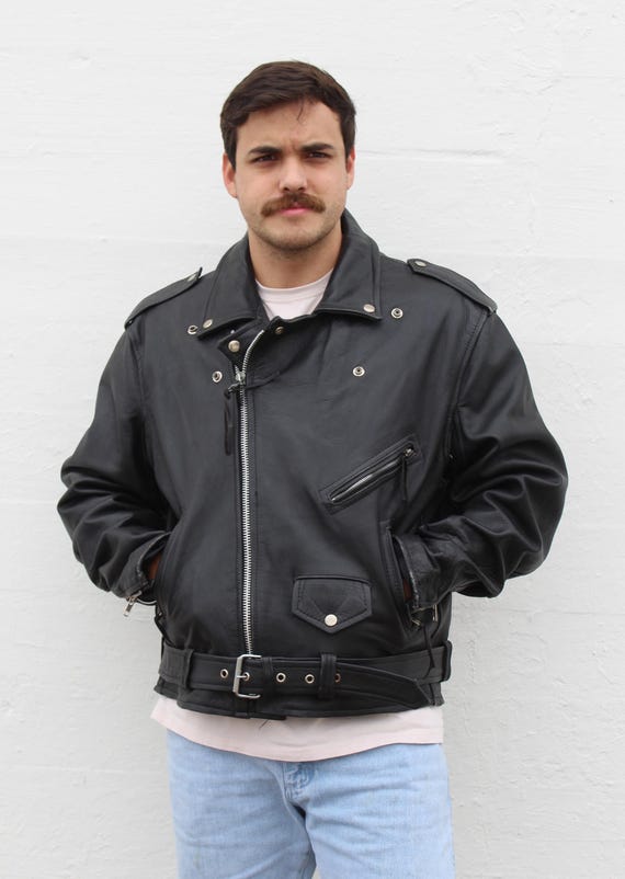 【本革】90s vintage jacket leather ジャケット・アウター