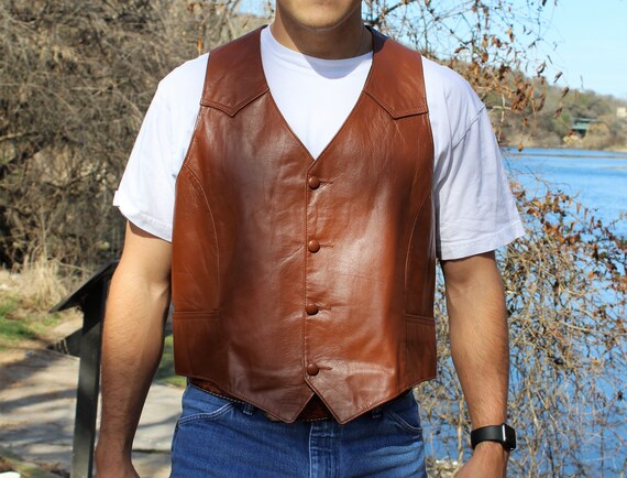 Vintage 1980s Pioneer Wear Brown 