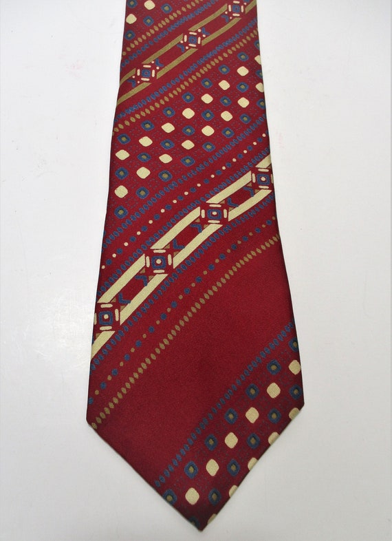 Silk Tie, Vintage 1970, Yves Saint Laurent, Gift f