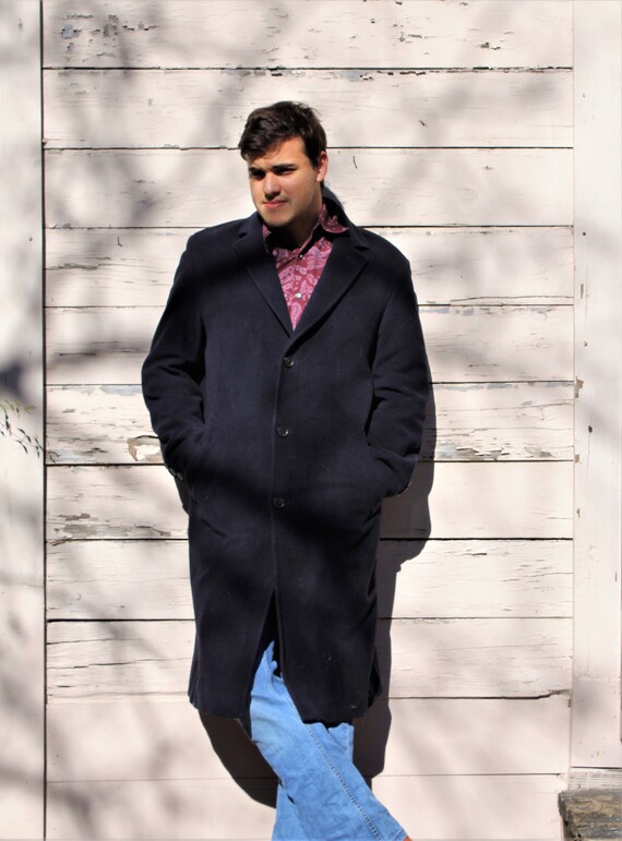 Vintage 1980s Boss Hugo Boss Overcoat 