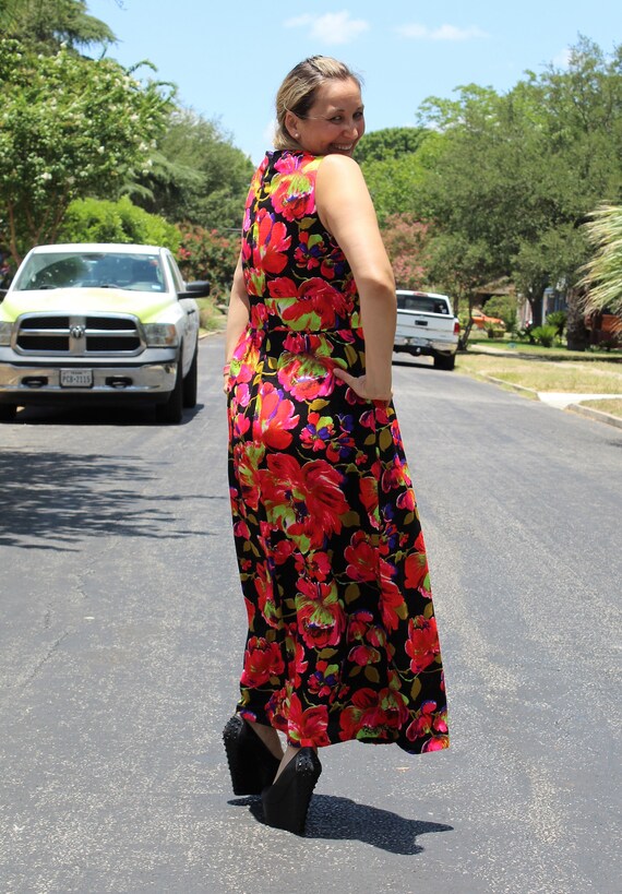 Hawaiian Dress, Medium Women, Tropical Dress, flo… - image 5