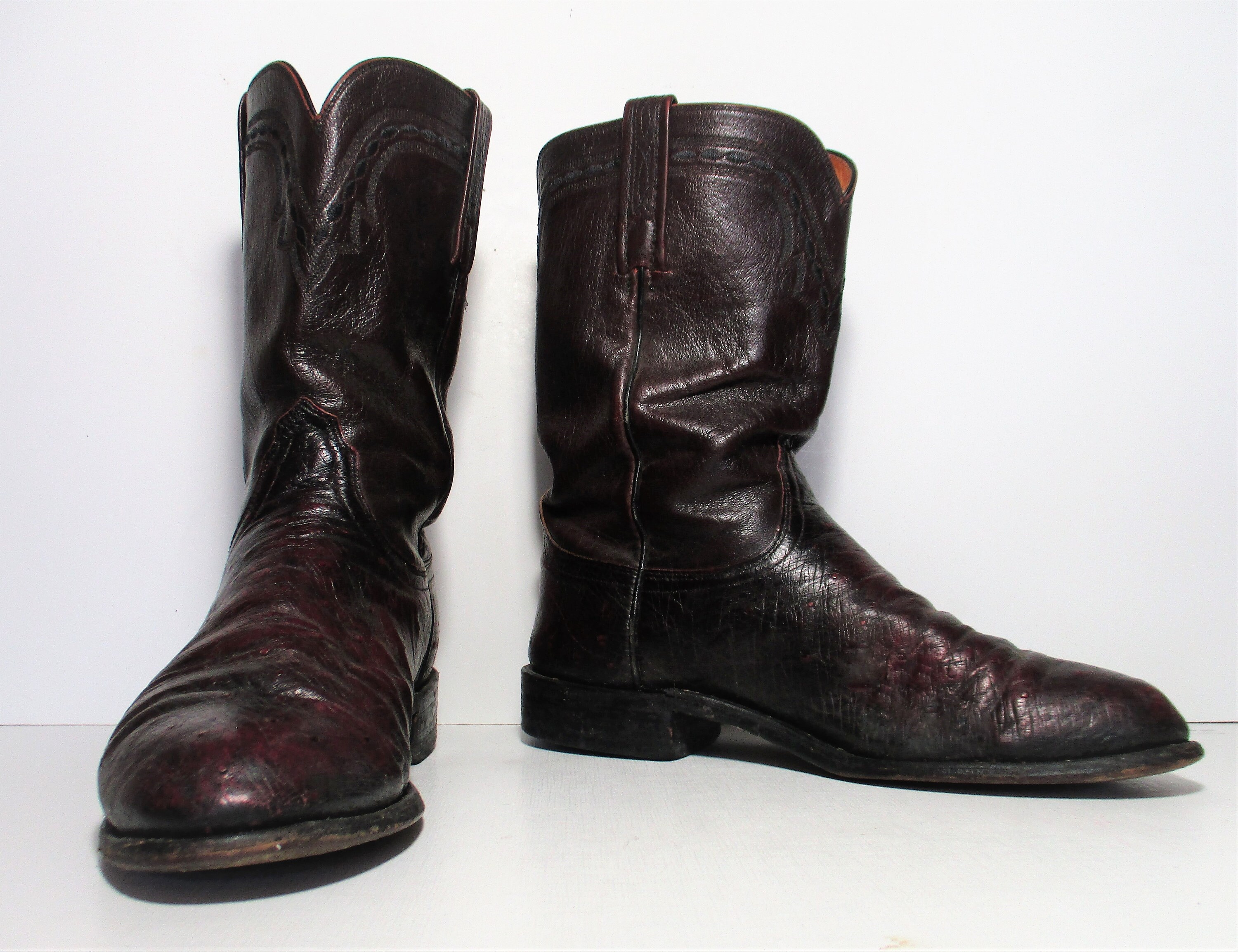 Vintage Lucchese 2000 Roper Cowboy 
