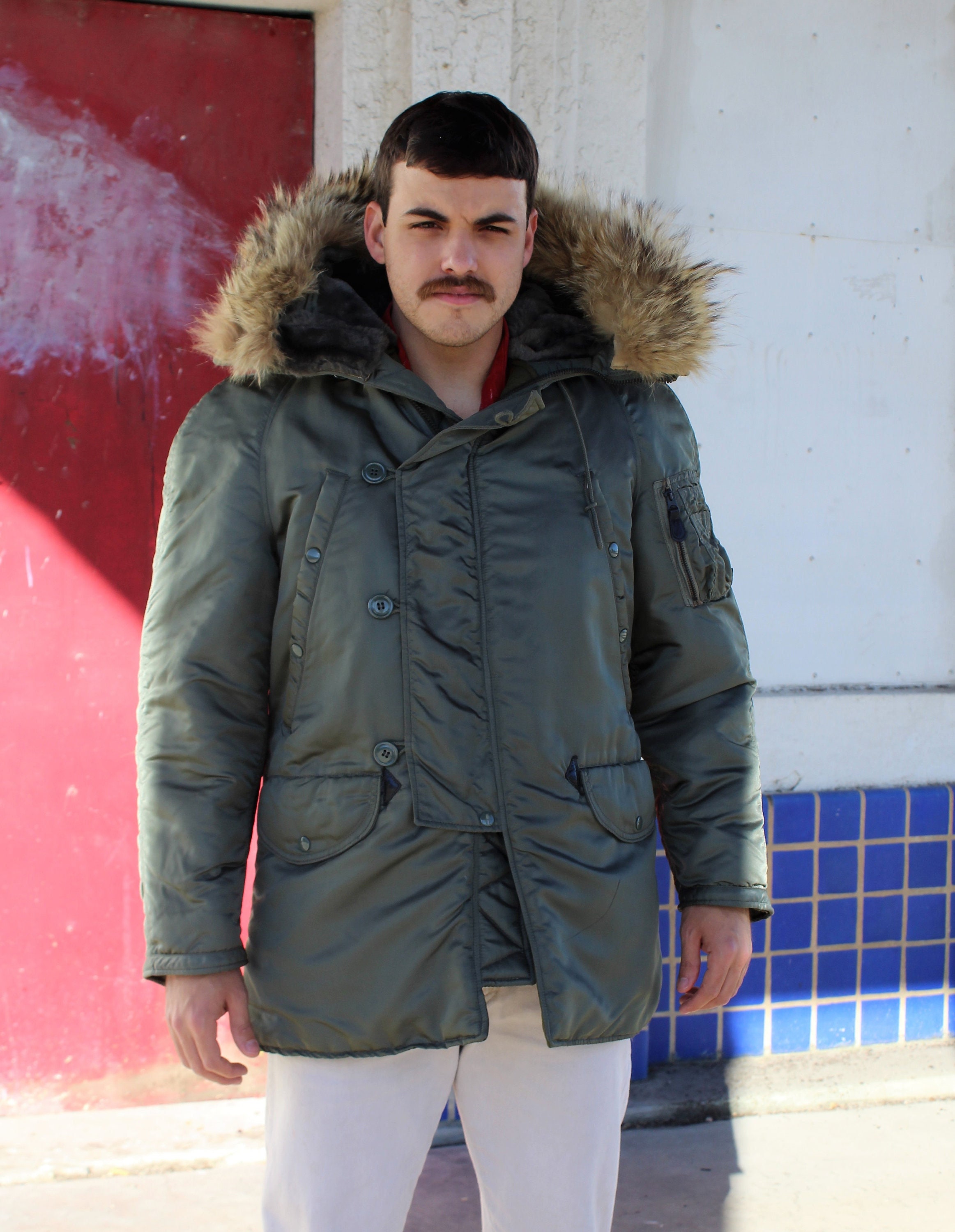 60s Flight Jacket - Etsy
