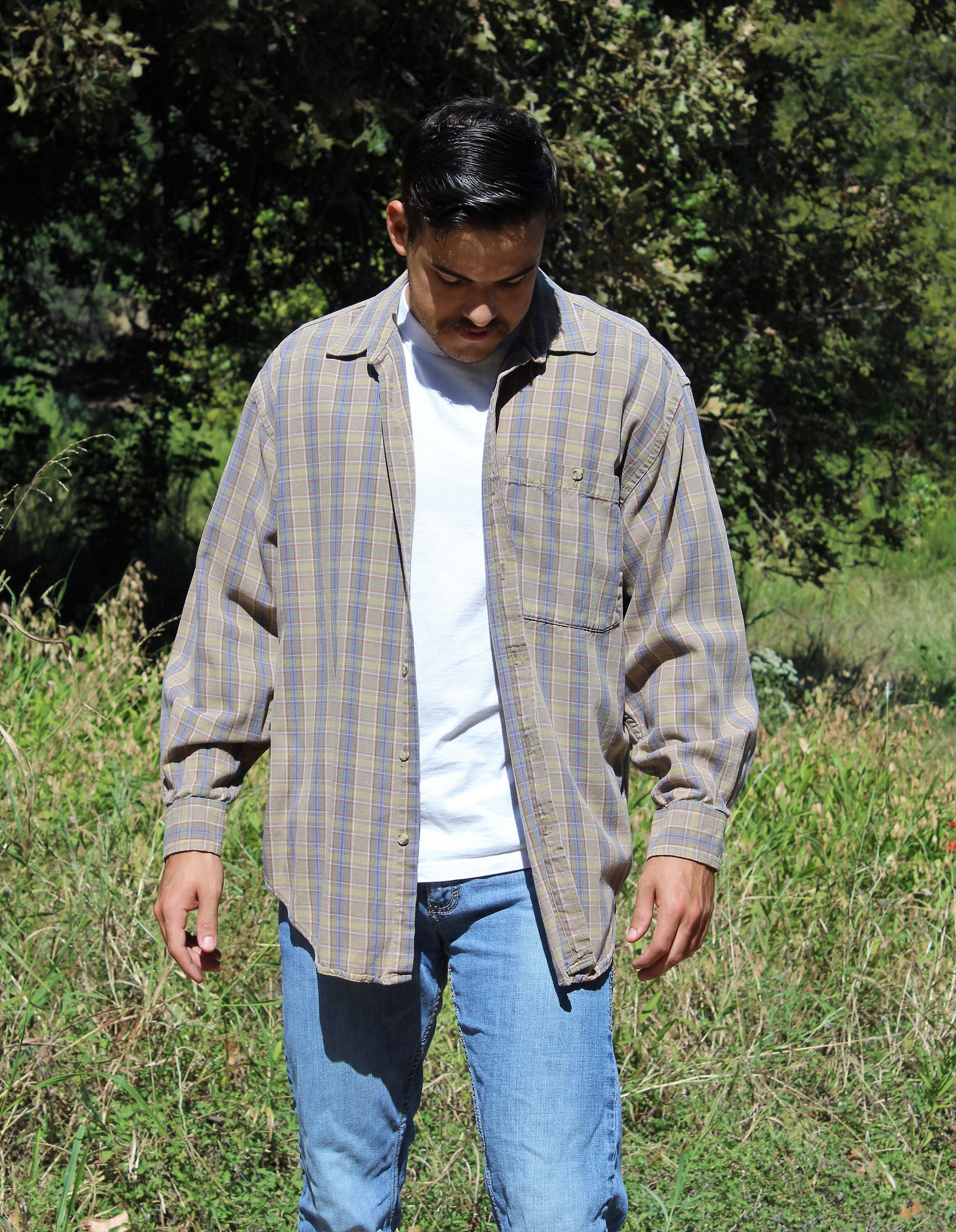Vintage 1980s Banana Republic Plaid 