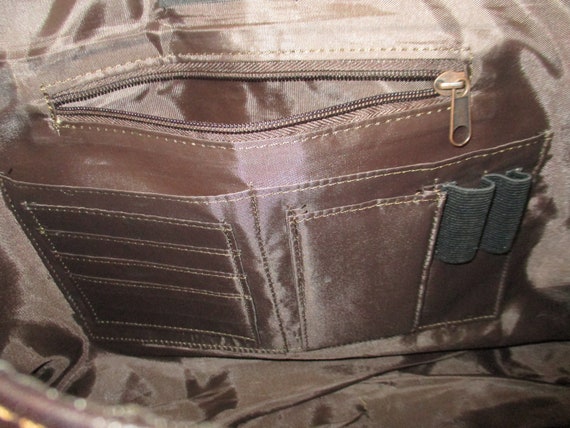 Vintage Wilsons Leather Briefcase, Satchel, Valis… - image 8