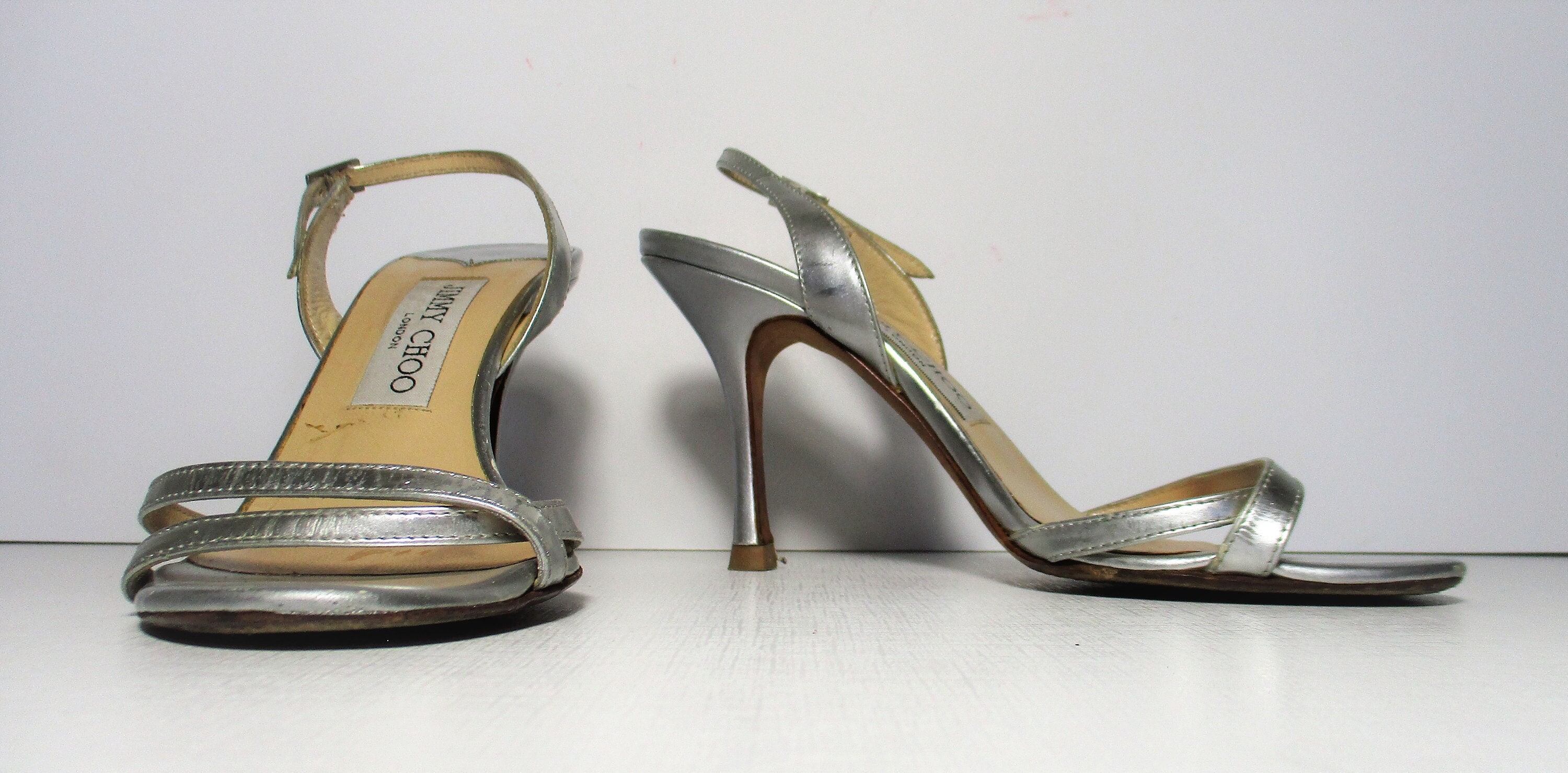 Fashion Nova, Shoes, Size 6 Fn 3 Inch Black Glass Heels