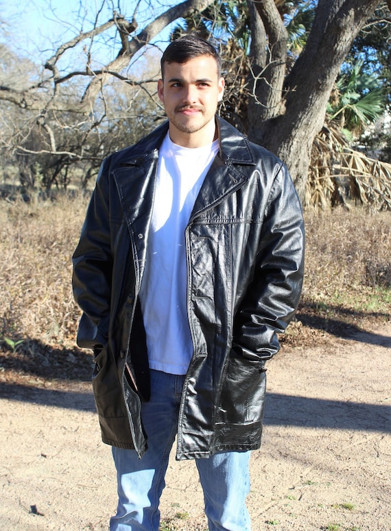 sears mens leather jackets