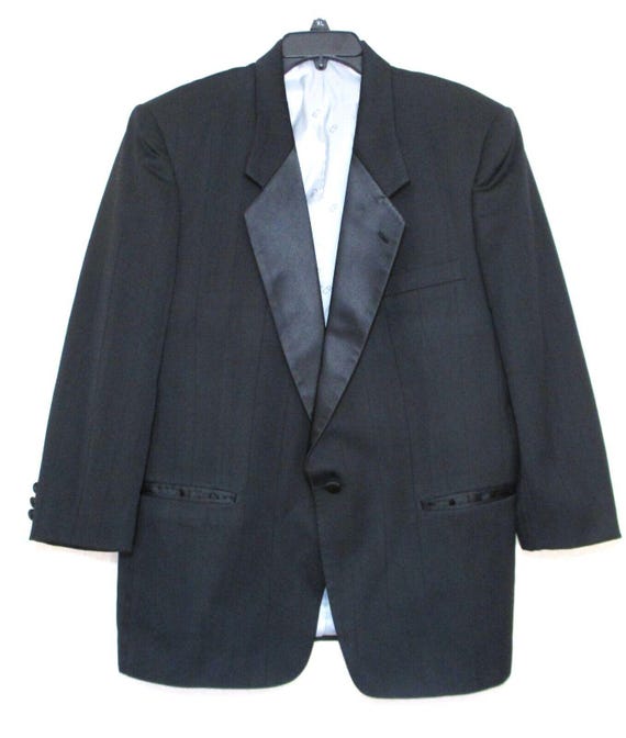 Vintage Christian Dior Monsieur Tuxedo Jacket, Blazer, Black