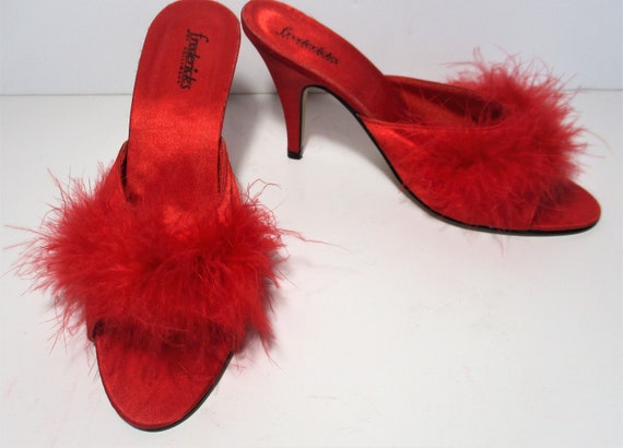 Vintage 90s Frederick's of Hollywood Marabou Feath