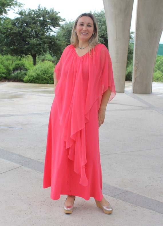knee length dresses for ladies Seraphina Green Maxi Dress With Detachable Embellished Cape – Frock and  Frill