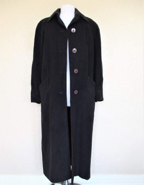 Regency Cashmere Coat, Medium Women, Dark Blue Cas