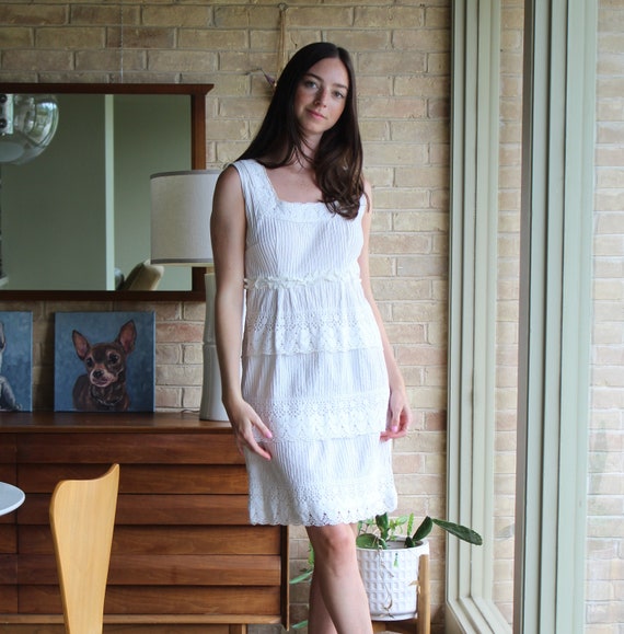 Vintage Mexican Dress, Small Women, above the knee