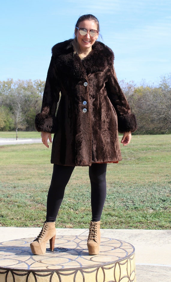 Penny lane fur coat top