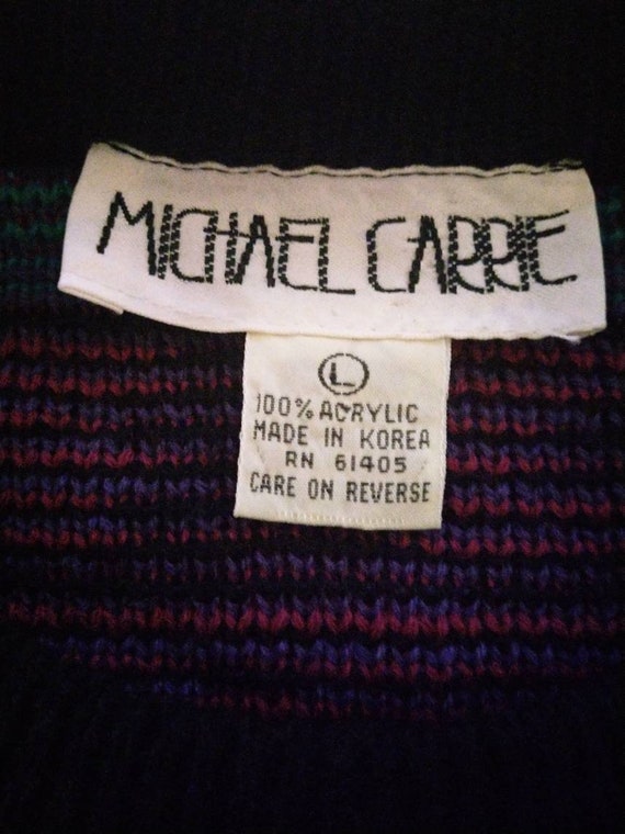 Vintage Michael Carrie Pullover Sweater, Large Wo… - image 10