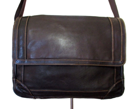 Vintage Wilsons Leather Briefcase, Satchel, Valis… - image 1
