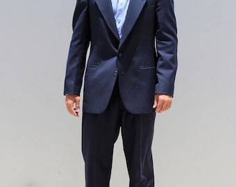 Designer Suit | Pierre Cardin, Size 42, Mens Wool Suit, Two Button Blazer, Vintage 70s Clothing, Two Buttons, 70s Mens Suit, Vintage Clothes
