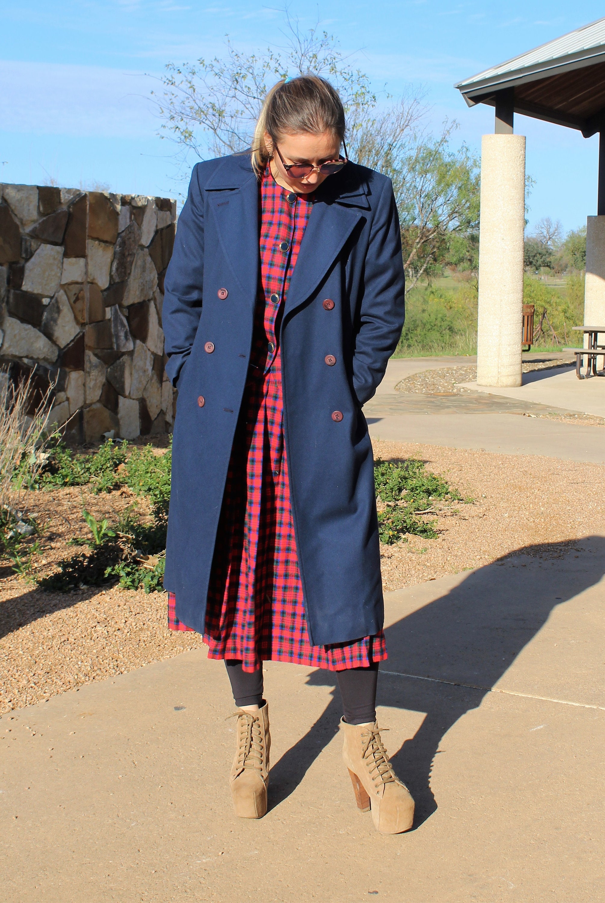 Vintage 1970s Pendleton Coat Size 8 