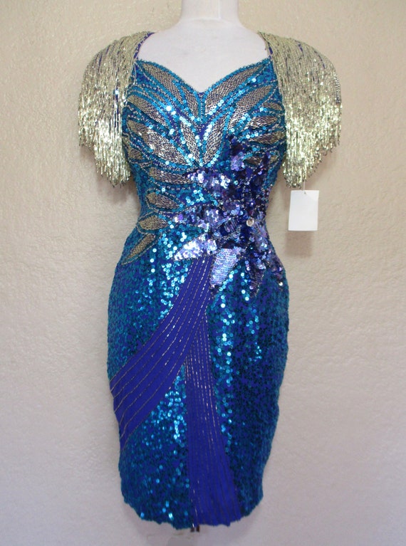 Alyce designs sequin sales dress