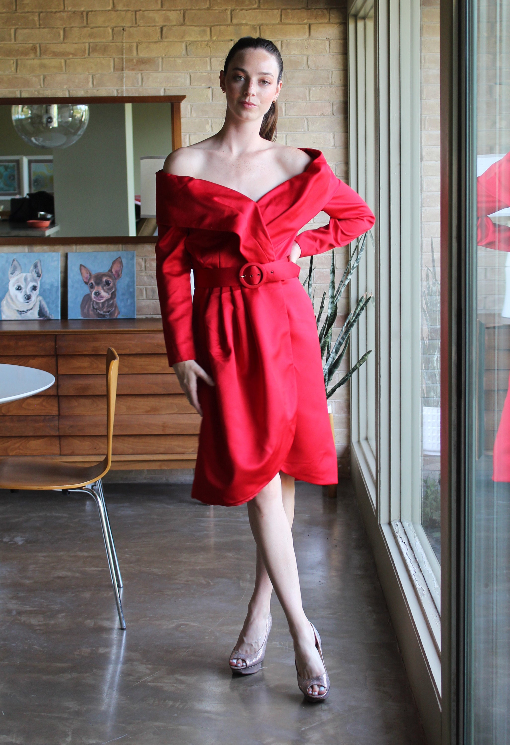 80s〜 rockabilly satin style vintage 短丈 80s〜 rockabilly satin