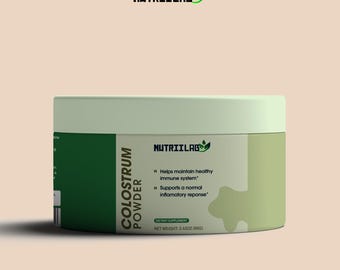 Bovine Colostrum Powder | Gut Health, Immune Support, Recovery (25% IgG)