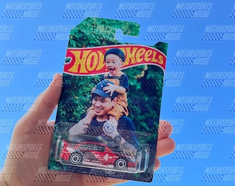 Coche de juguete con foto personalizada: Regalo con embalaje personalizado