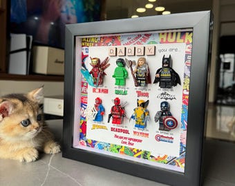 Personalized Superhero Dad Gift | 2026 Fathers Day Gift | Super Dad | Gift For Dad | New Dad Gift | Unique Gift for Dad from Son or Daughter