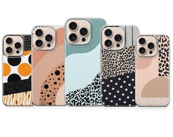 Prickigt mobilskal med prickmönster för iPhone 17 Pro Max, 16e, 15, 14, 13 och Samsung S26 Ultra, S25 FE, A57, A56, Pixel 10, 9A