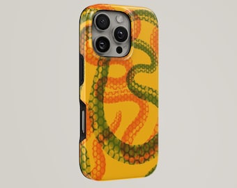 Snake Phone Case Reptile TOUGH Cover for iPhone 17 Pro Max, 16e, 15, 14, 13 & Samsung S26 Ultra, S25 FE, A57, A56, Pixel 10, 9A