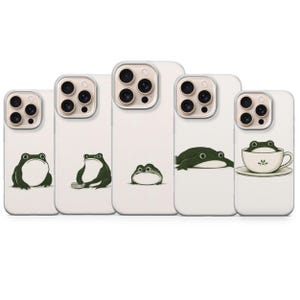 Grumpy Frog Phone Cover Matsumoto Hoji Phone Case for iPhone 17 Pro Max, 16e, 15, 14, 13 & Samsung S26 Ultra,S25 FE, A57,A56, Pixel 10, 9A