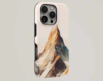 Mountain Phone Case Nature TOUGH Cover for iPhone 17 Pro Max, 16e, 15, 14, 13 & Samsung S26 Ultra, S25 FE, A57, A56, Pixel 10, 9A