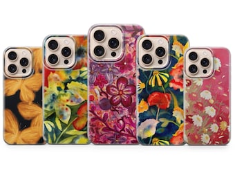 Cute Flower Phone Cover Adrianne Lenker Phone Case for iPhone 17 Pro Max, 16e, 15, 14, 13 & Samsung S26 Ultra,S25 FE, A57,A56, Pixel 10, 9A