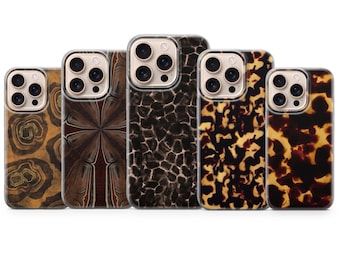 Tortoise Print Phone Cover Animal Print Phone Case for iPhone 17 Pro Max, 16e, 15, 14, 13 & Samsung S26 Ultra,S25 FE, A57,A56, Pixel 10, 9A