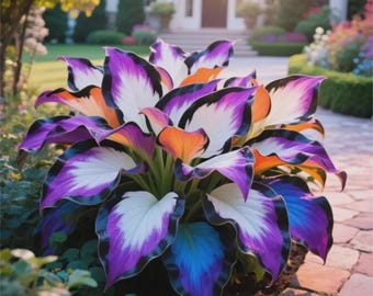 185+ Purple White Mixed Hosta Seeds – Perennial Shade Plants