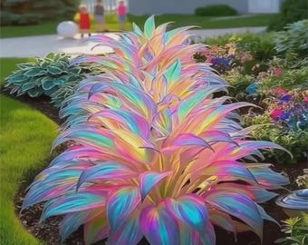 200+ Rainbow Hosta Seeds – Shade Loving Perennial Garden